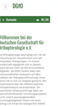 Mobile Screenshot of dgfo-articulata.de