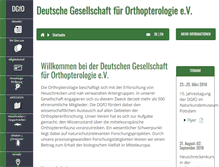 Tablet Screenshot of dgfo-articulata.de